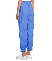 Gianni Bini Natasha Nylon Parachute Pull-On Pants