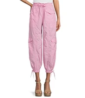 Gianni Bini Natasha Nylon Parachute Pull-On Pants