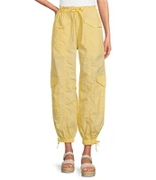 Gianni Bini Natasha Nylon Parachute Pull-On Pants