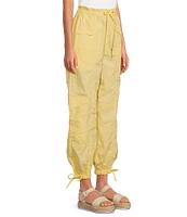 Gianni Bini Natasha Nylon Parachute Pull-On Pants