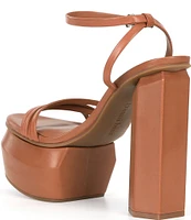 Gianni Bini Parrish Leather Platform Sandals