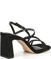 Gianni Bini Rosie Haircalf Strappy Block Heel Sandals