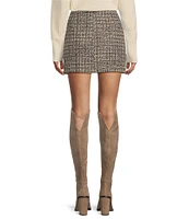 Gianni Bini Coordinating Samia Tweed Mini Skirt