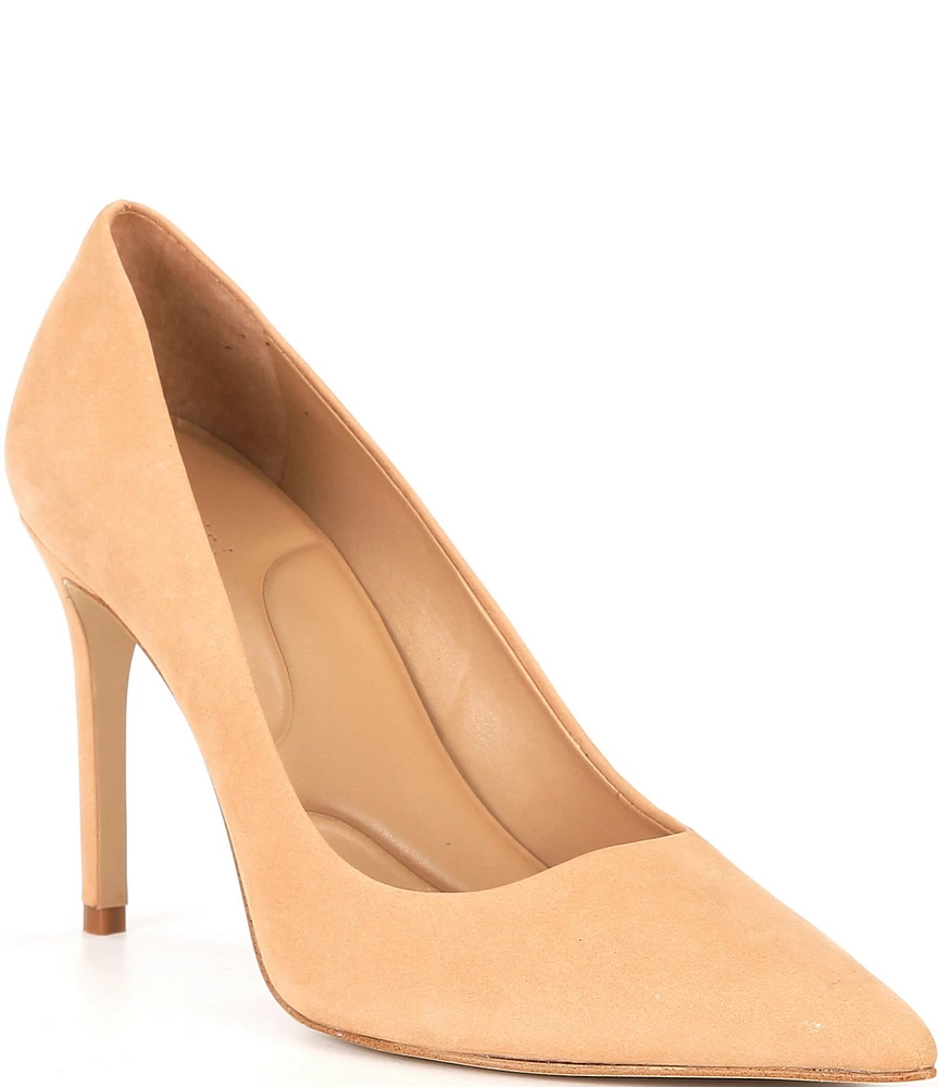 Gianni Bini Sampras Nubuck Pointed Toe Pumps