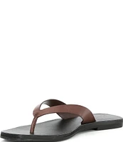 Gianni Bini Steffan Leather Thong Sandals