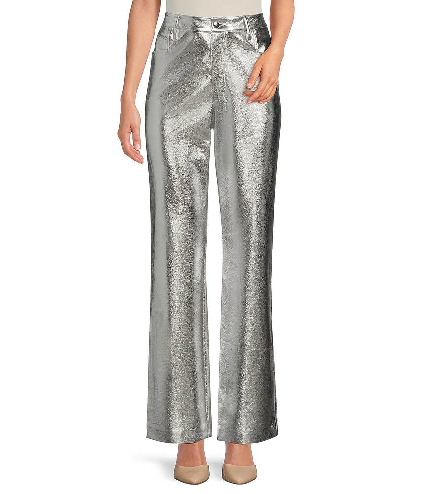 Gianni Bini Tatania Metallic Pants