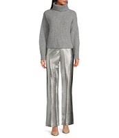 Gianni Bini Tatania Metallic Pants