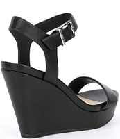 Gianni Bini Telmma Leather Family Matching Platform Wedges