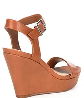 Gianni Bini Telmma Leather Family Matching Platform Wedges