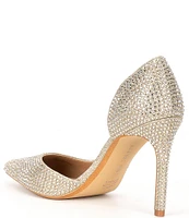 Gianni Bini Therry Rhinestone D'Orsay Stiletto Pumps