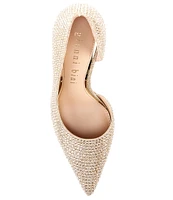 Gianni Bini Therry Rhinestone D'Orsay Stiletto Pumps