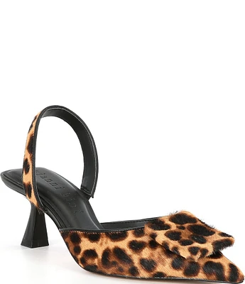 Gianni Bini Willa Haircalf Slingback Pumps