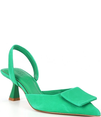 Gianni Bini Willa Nubuck Slingback Pumps