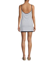 Gianni Bini x Caelynn Bell Arianna Tencel Elastane Sleeveless Bodycon Mini Dress