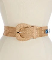 Gianni Bini x DANNIJO Jewel Embellished Stretch Fabric Belt