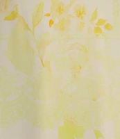 Gianni Bini x Shea Leigh Mills Chandler Sway Floral Sweetheart Neck Midi A-Line Dress