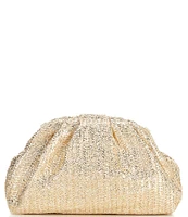Gianni Bini x Shea Leigh Mills Hugo Straw Dome Clutch
