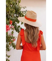 Gianni Bini x Shea Leigh Mills Julia Jacquard Square Neck Sleeveless Tie Strap Mini Ruffle A-Line Dress