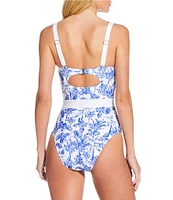 Gianni Bini x Shea Leigh Mills Waterloo Belted Underwire One Piece Swimsuit