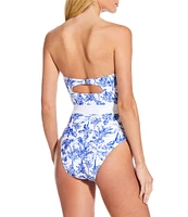 Gianni Bini x Shea Leigh Mills Waterloo Belted Underwire One Piece Swimsuit