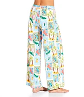 Gibson & Latimer Destination Vacation Swim Fabric Pant Swim Cover-Up
