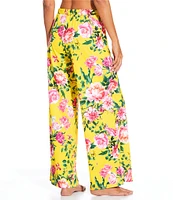 Gibson & Latimer Milan Garden Swim Fabric Pant Cover-Up