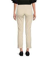 Gibson & Latimer Perfect Fit Roll-Cuff Skinny Twill Pants