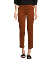 Gibson & Latimer Perfect Fit Roll-Cuff Skinny Twill Pants