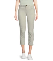 Gibson & Latimer Perfect Fit Roll-Cuff Skinny Twill Pants