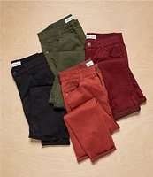 Gibson & Latimer Perfect Fit Roll-Cuff Skinny Twill Pants