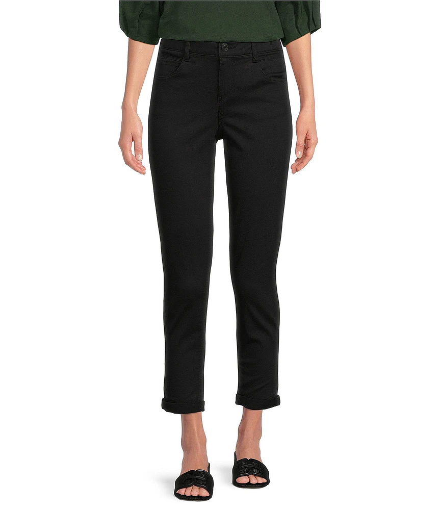 Gibson & Latimer Perfect Fit Roll-Cuff Skinny Twill Pants