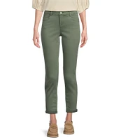 Gibson & Latimer Perfect Fit Roll-Cuff Skinny Twill Pants