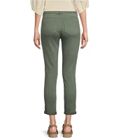 Gibson & Latimer Perfect Fit Roll-Cuff Skinny Twill Pants