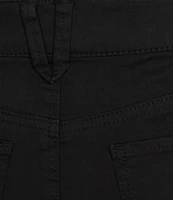 Gibson & Latimer Perfect Fit Stretch Twill High Rise Palazzo Ankle Crop Pants