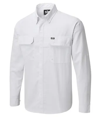 Gill Overton Solid Long-Sleeve Woven Shirt
