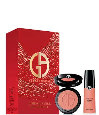 Giorgio Armani Luminous Silk Blush 2-Piece Gift Set