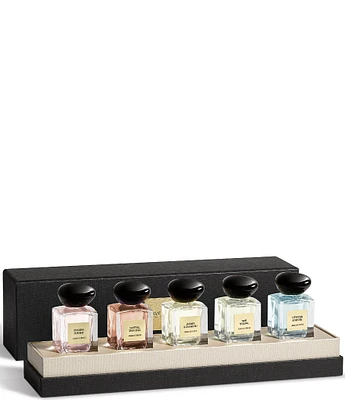 Giorgio Armani Prive Les Eaux 5-Piece Fragrance Discovery Set