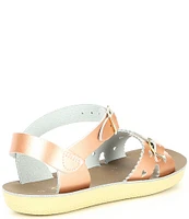 Saltwater Sandals by Hoy Girls' Sun-San Sweetheart Water Friendly Leather Sandals (Youth)