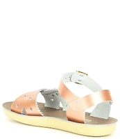 Saltwater Sandals by Hoy Girls' Sun-San Sweetheart Water Friendly Leather Sandals (Youth)