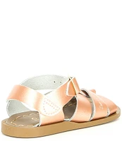 Saltwater Sandals by Hoy Girls' Original Water Friendly Leather Sandals (Youth)