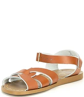 Saltwater Sandals by Hoy Girls' Original Water Friendly Leather Sandals (Youth)