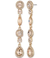 Givenchy Crystal Linear Earrings