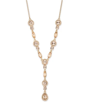 Givenchy Crystal Y Necklace