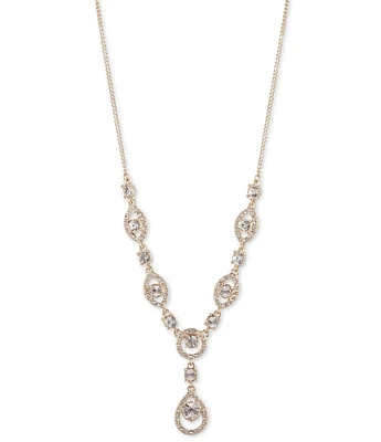 Givenchy Stone Crystal Y-Necklace