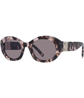 Givenchy Women's 4G 52mm Havana Round Sunglasses