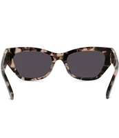 Givenchy Women's 4G Havana 55mm Cat Eye Sunglasses