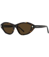 Givenchy Women's GV Day 55mm Havana Cat Eye Sunglasses