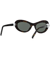 Givenchy Women's Pearl 54mm Havana Oval Sunglasses