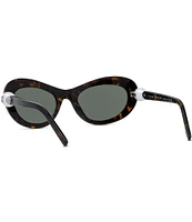 Givenchy Women's Pearl 54mm Havana Oval Sunglasses