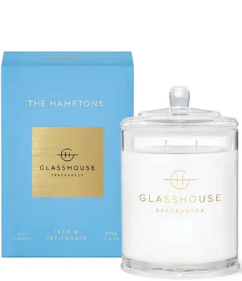 Glasshouse Fragrance The Hamptons 13.4-oz. Triple Scented Candle Teak & Petitgrain